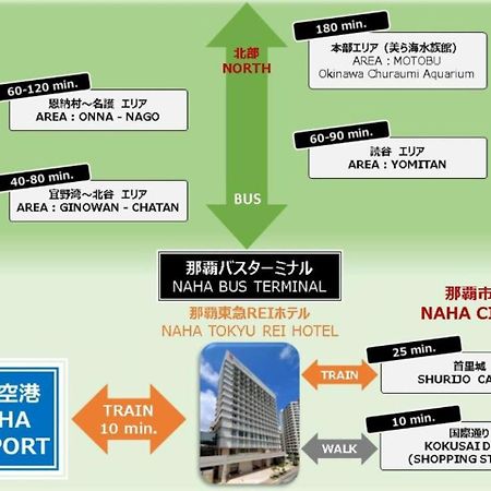 Naha Tokyu REI Hotel Eksteriør billede